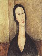 Amedeo Modigliani, Ritratto di donna or Portrait of Hanka Zborowska (mk39)